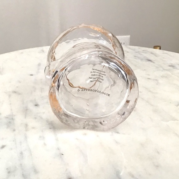 Anthropologie North Pole Gingerbread Man Juice Glass New In Box RARE - Picture 7 of 7